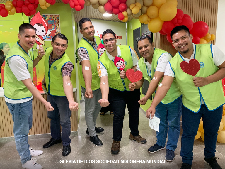 1519.ª Campaña Mundial de Donación de Sangre para la Vida con el Amor de la Pascua en Todo el Mundo